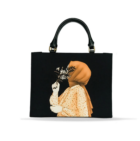 Rose Black Bag