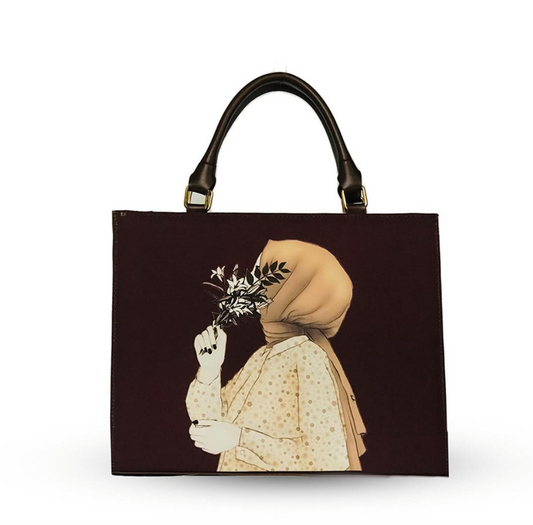 Rose Dark Brown Bag